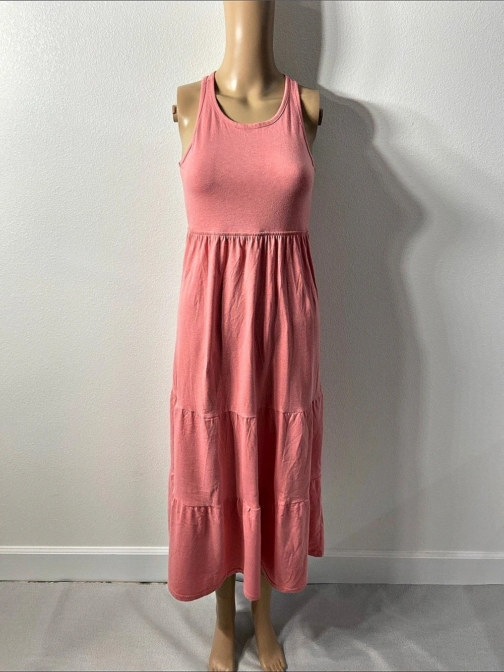 Lily & Dan Pink Maxi Dress Size Large